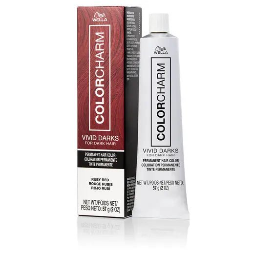 Wella Color Charm Vivid Darks Permanent Cream Hair Color – 2oz - Beauty Exchange Beauty Supply