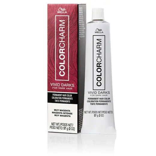 Wella Color Charm Vivid Darks Permanent Cream Hair Color – 2oz - Beauty Exchange Beauty Supply