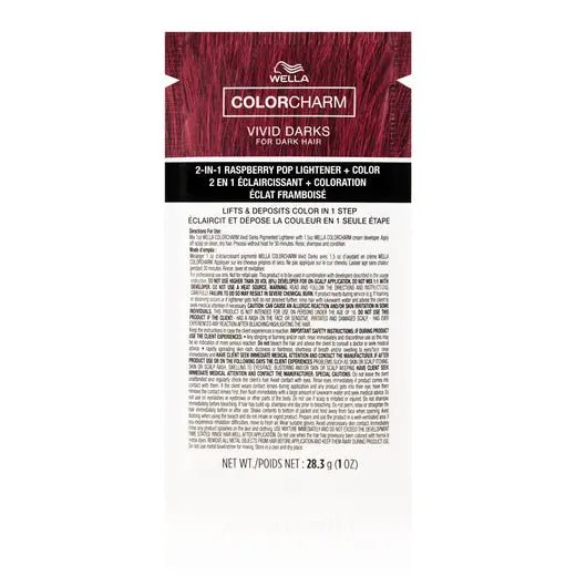 Wella Color Charm Vivid Darks Pigmented Lightener Sachet – 1oz - Beauty Exchange Beauty Supply