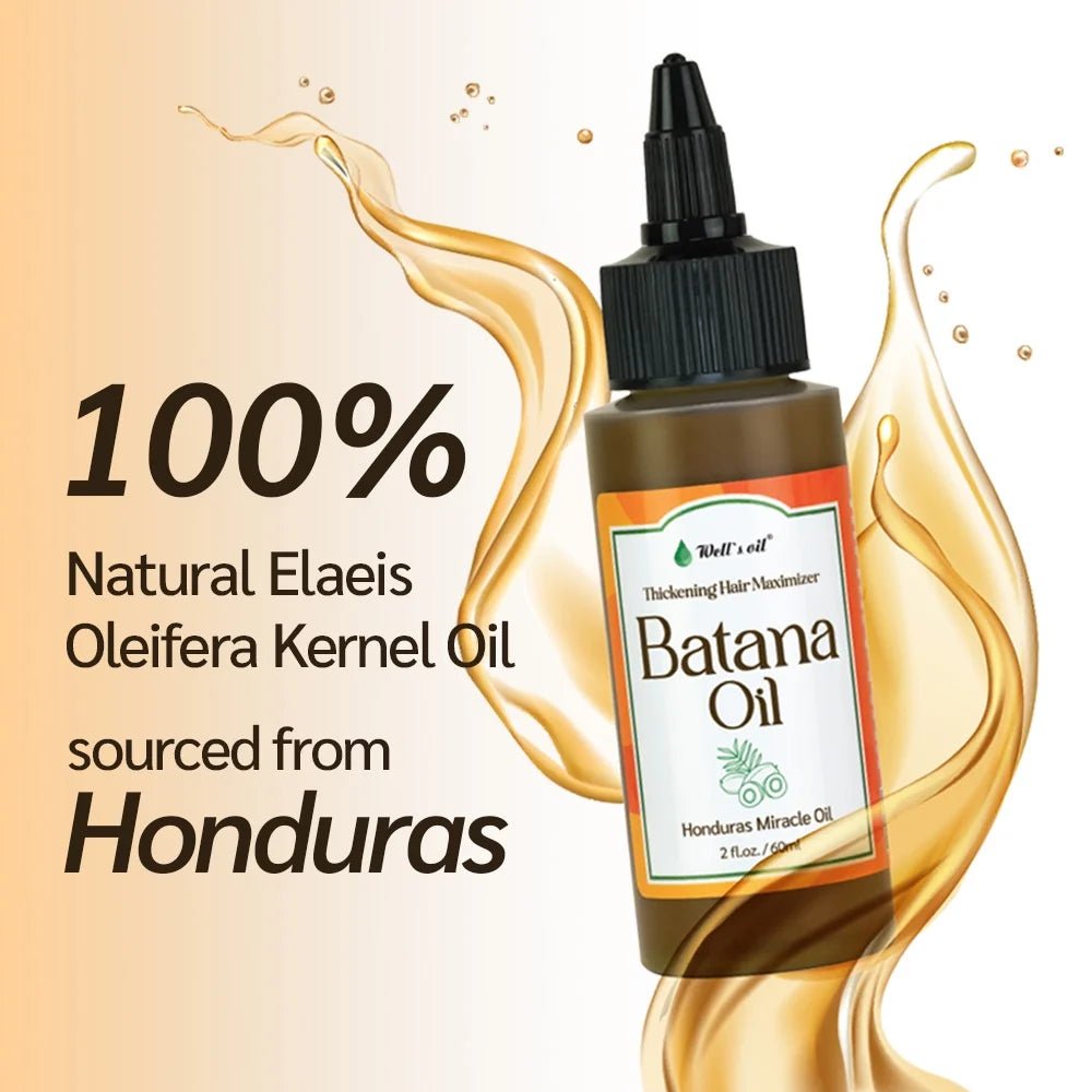 Well's Oil Batana Oil | 100% Natural & Cold - Pressed | For All Hair Types – 2 oz & 4 oz - Beauty Exchange Beauty Supply