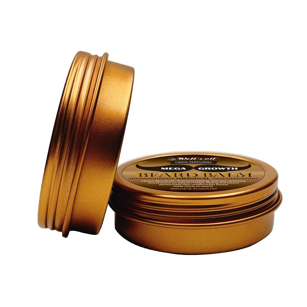 Well’s Oil Beard Balm Original – Nourishing Beard Care - 2 oz - Beauty Exchange Beauty Supply