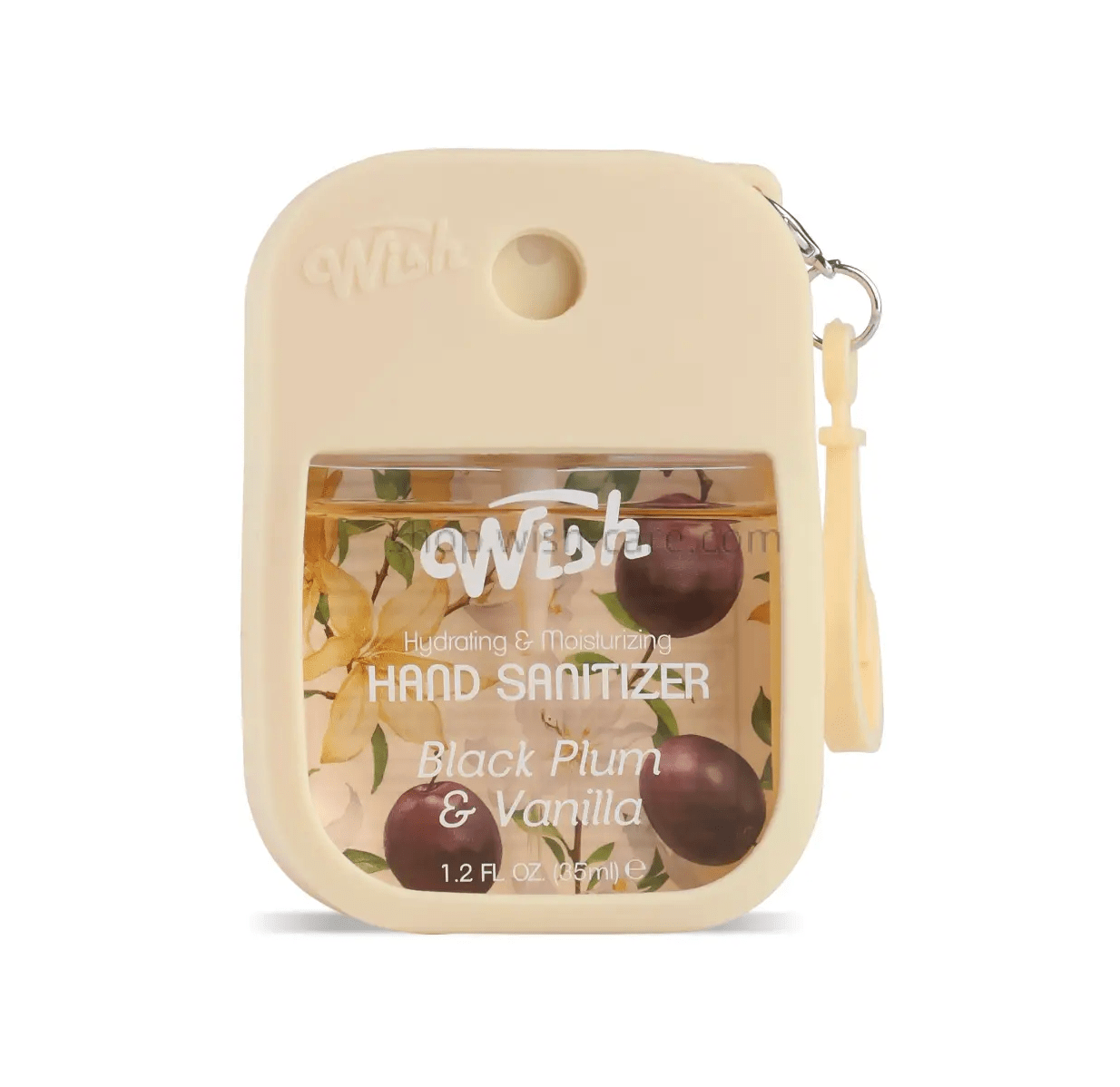 Wish Sanitizer Spray Keychain with Silicone Case - 1.2oz - Beauty Exchange Beauty Supply