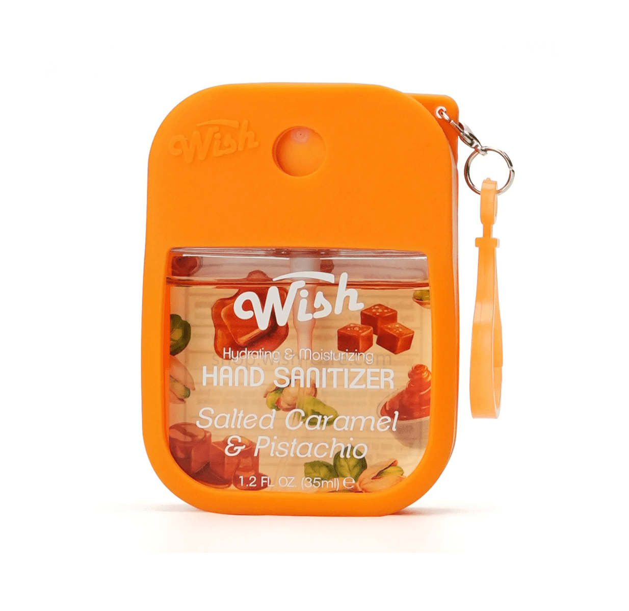 Wish Sanitizer Spray Keychain with Silicone Case - 1.2oz - Beauty Exchange Beauty Supply