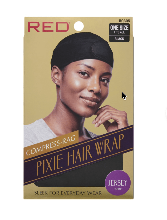 Women's Compres-Rag – Black | Jersey & Velvet - Beauty Exchange Beauty Supply