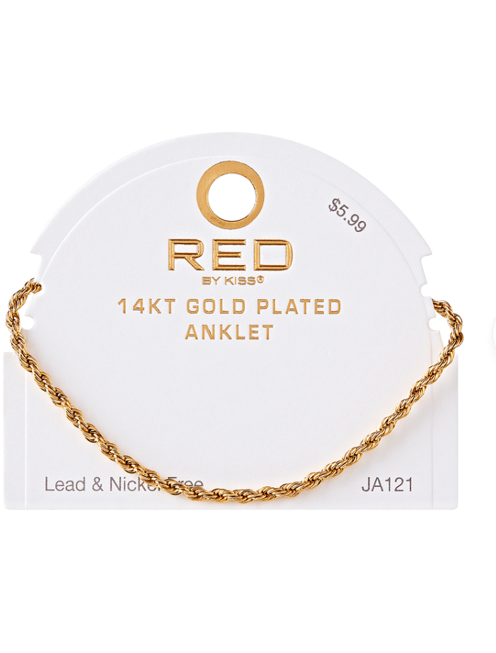 Women's Gold Fashion Anklets – 6 Styles - Beauty Exchange Beauty Supply