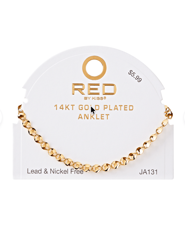 Women's Gold Fashion Anklets – 6 Styles - Beauty Exchange Beauty Supply