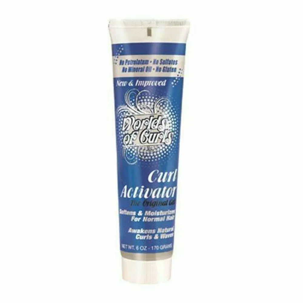 Worlds of Curls – Curl Activators, Sheen Sprays & Styling Gels for Normal & Dry Hair - Beauty Exchange Beauty Supply