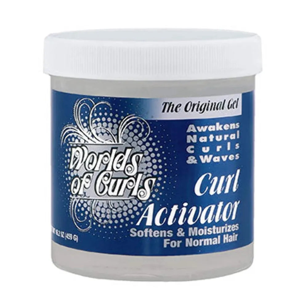 Worlds of Curls – Curl Activators, Sheen Sprays & Styling Gels for Normal & Dry Hair - Beauty Exchange Beauty Supply
