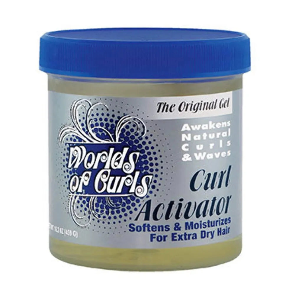 Worlds of Curls – Curl Activators, Sheen Sprays & Styling Gels for Normal & Dry Hair - Beauty Exchange Beauty Supply