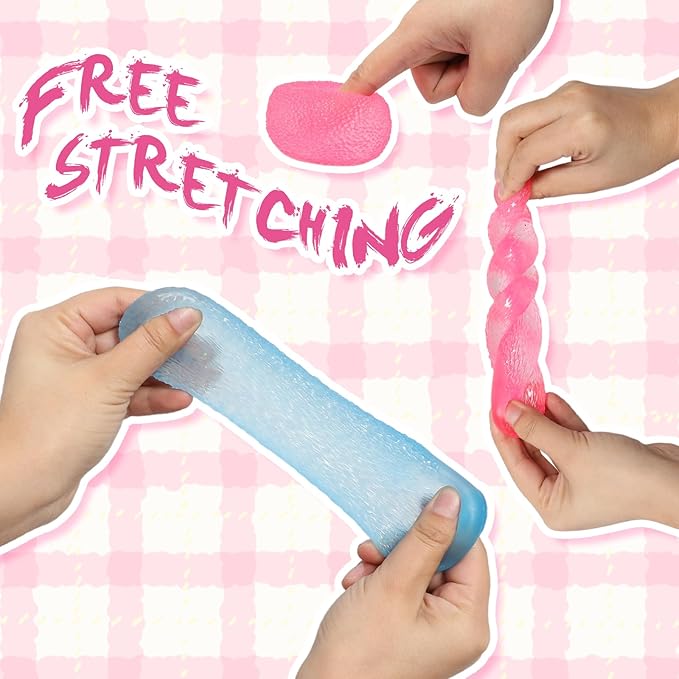 Squishy Textured Candy Stress Balls