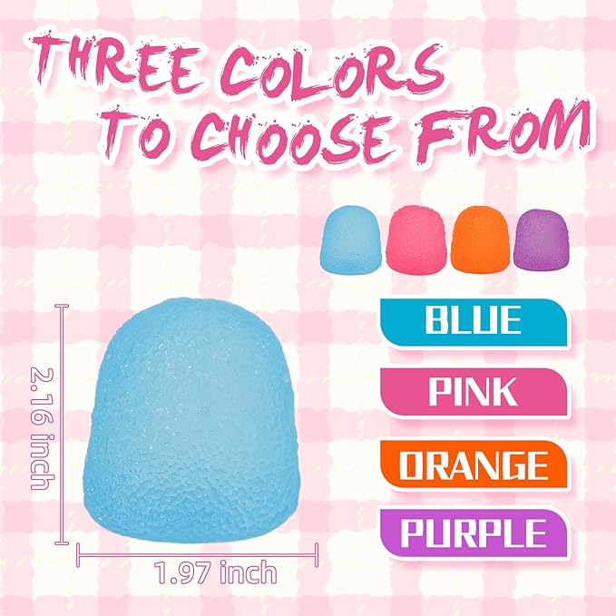 Squishy Textured Candy Stress Balls