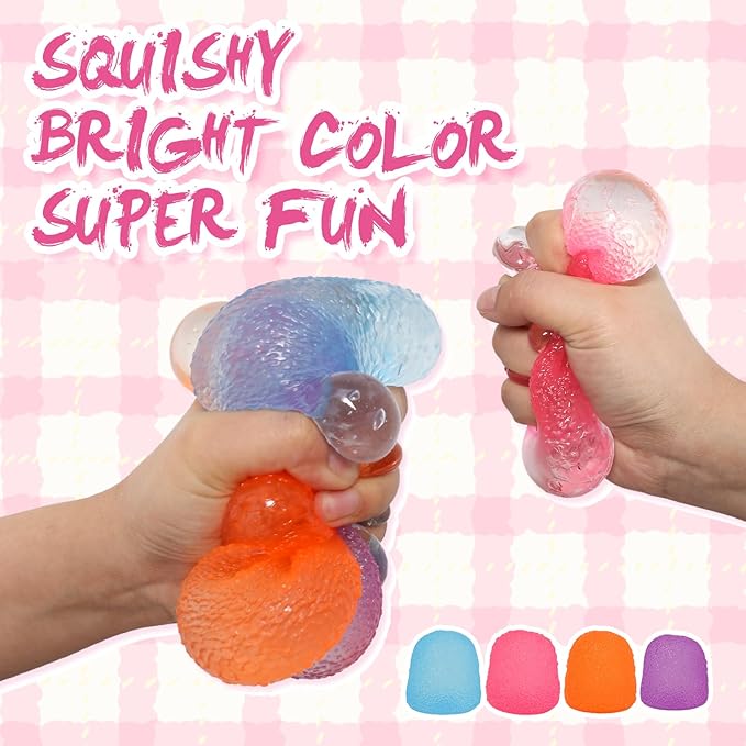 Squishy Textured Candy Stress Balls