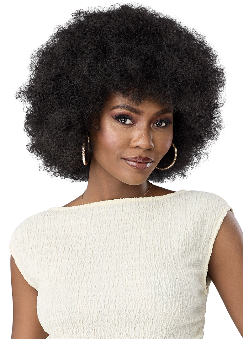 Outre Quick Weave Synthetic Half Wig – Kaia