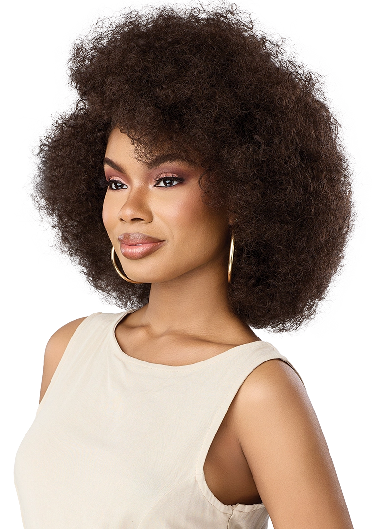 Outre Quick Weave Synthetic Half Wig – Kaia