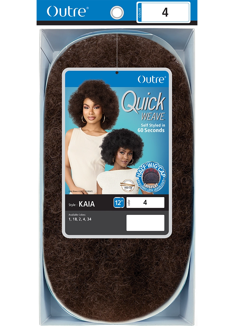 Outre Quick Weave Synthetic Half Wig – Kaia