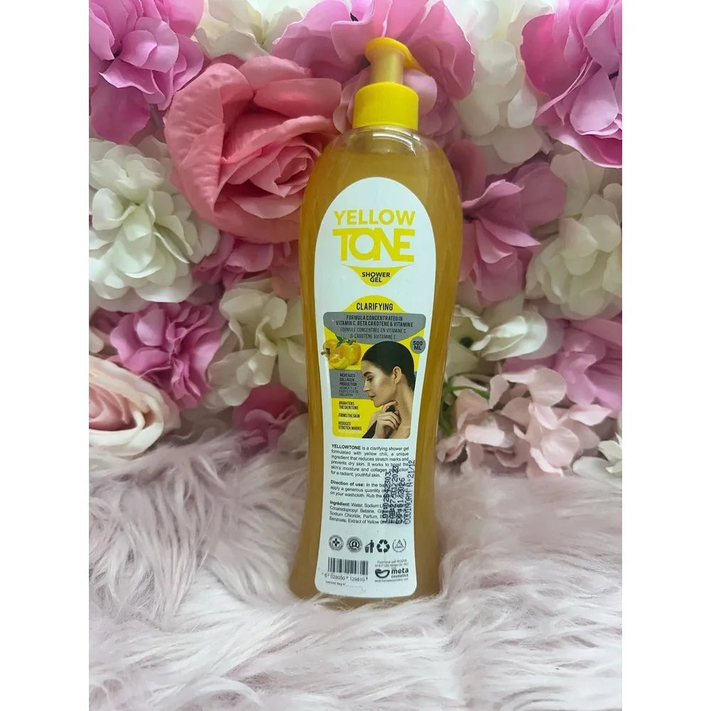 YellowTone Clarifying Shower Gel – 1000ml - Beauty Exchange Beauty Supply