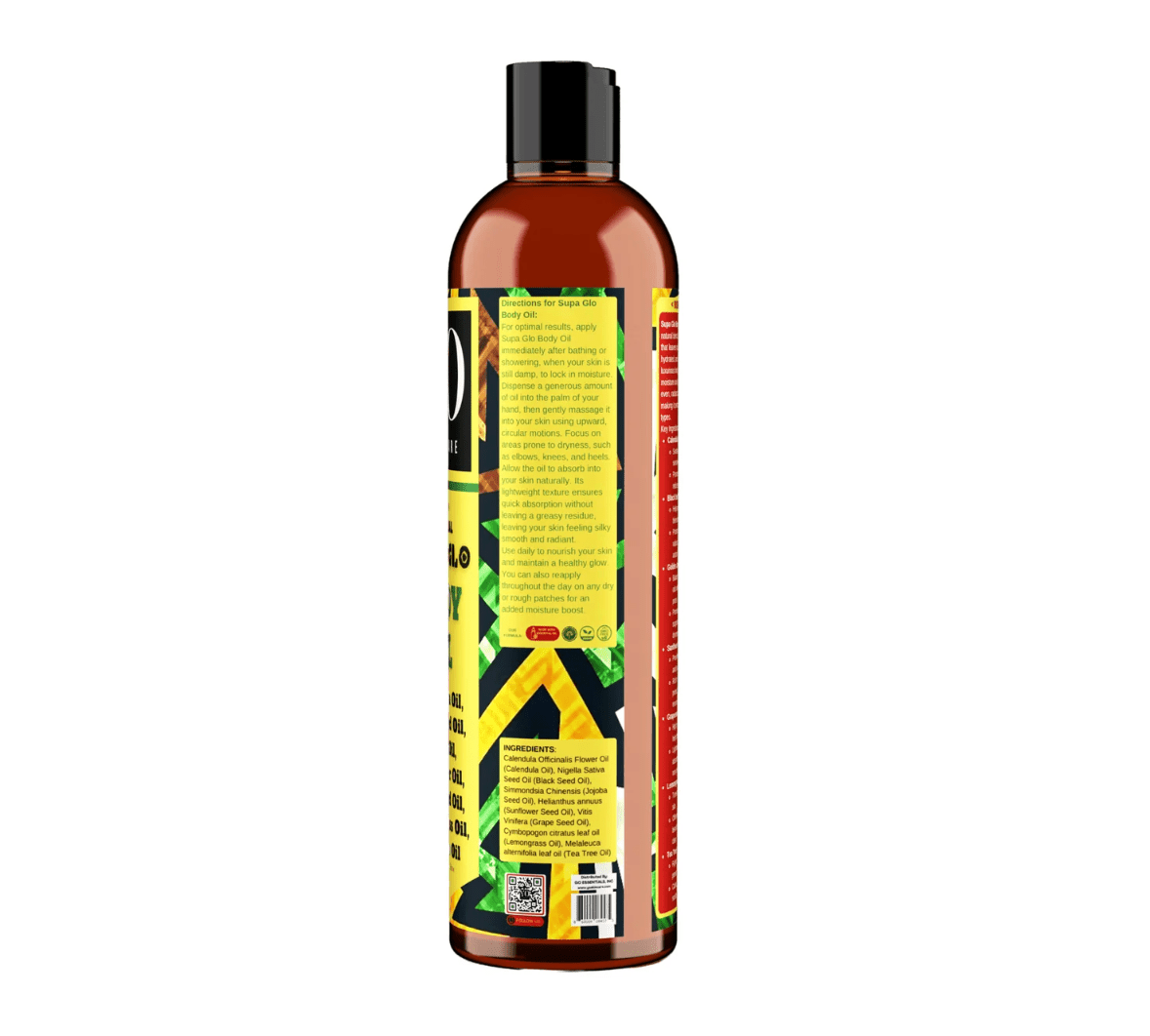 YO Skincare Supa Glo Body Oil – 8 oz - Beauty Exchange Beauty Supply