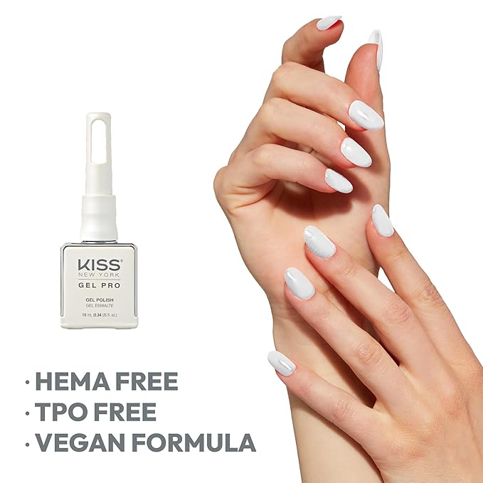 Kiss New York Gel Pro – "Pearl-fect" Gel Nail Polish (10ml)