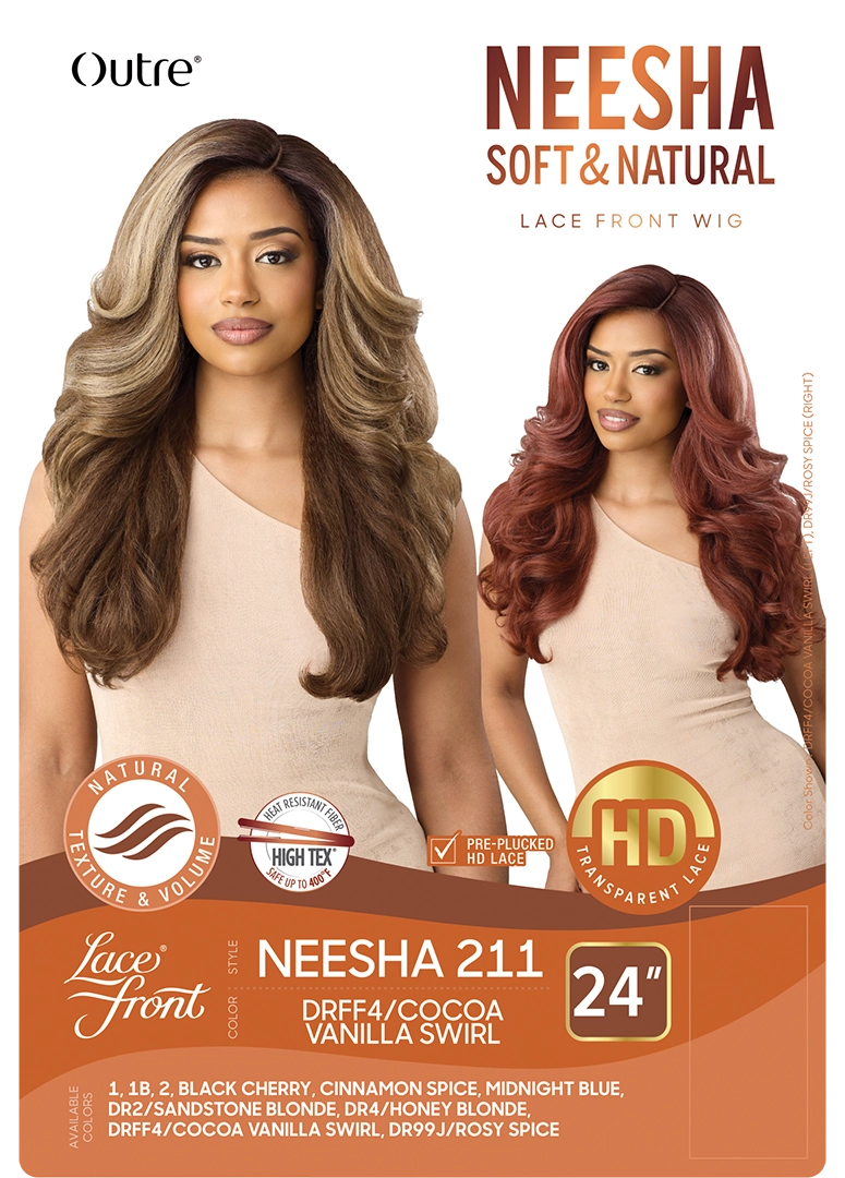 Outre Neesha Soft & Natural Lace Front Wig - Neesha 211