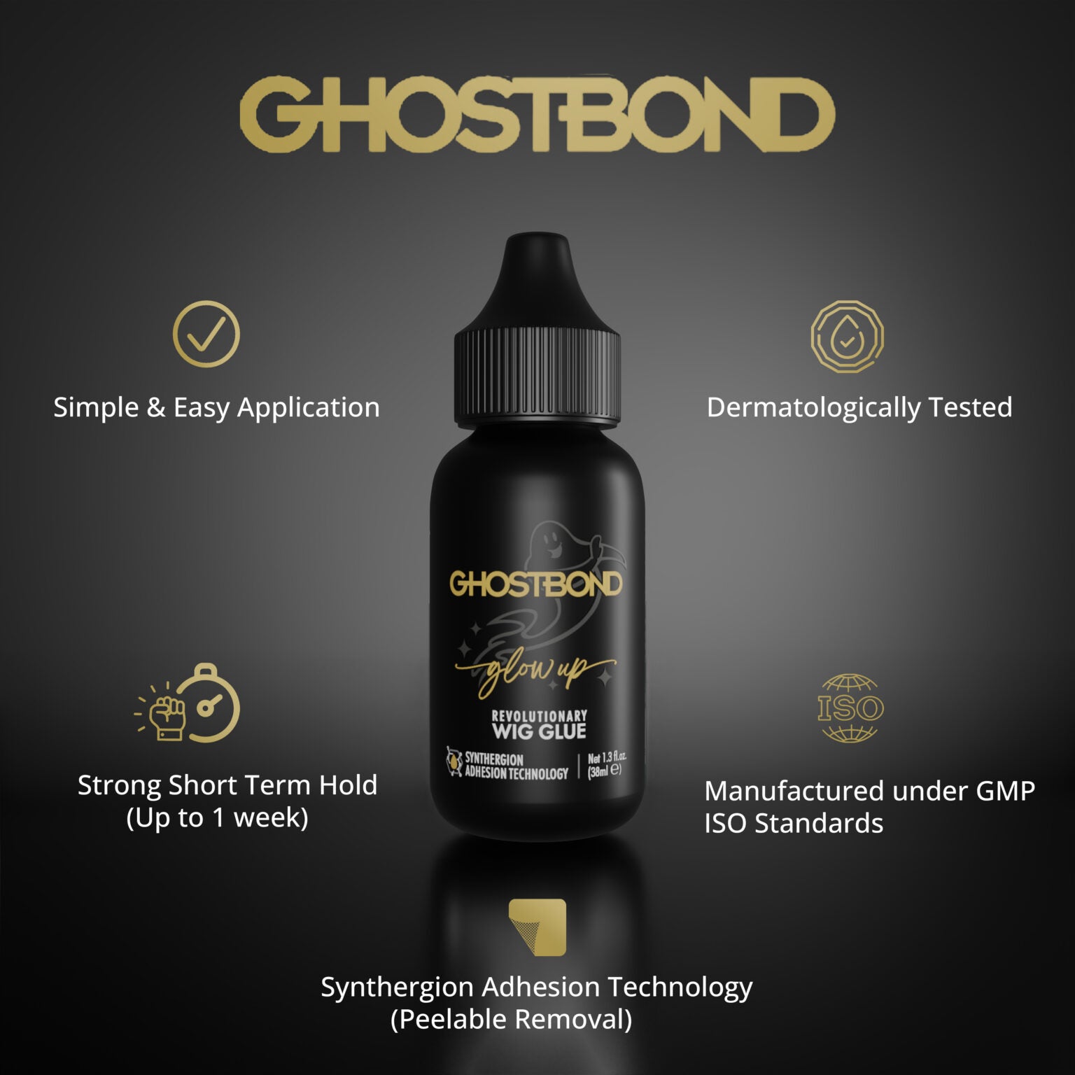 GHOSTBOND Lace Wig Adhesive – 1.3 oz