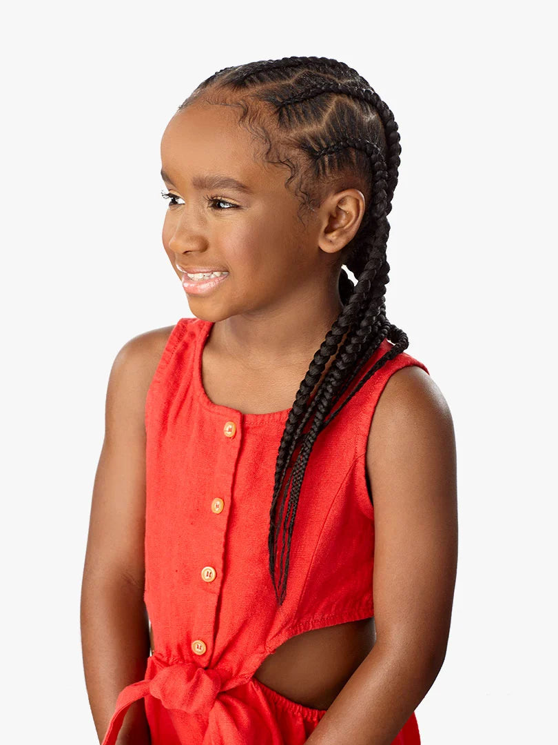Sensationnel X-pression 3X Kids Pre-Stretched Braiding Hair - 28"