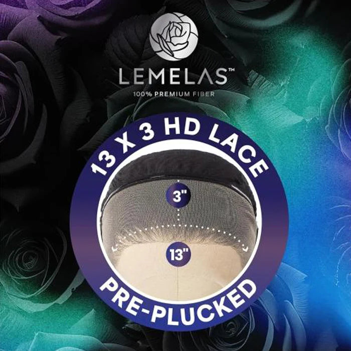 Sensationnel Lemelas Glueless HD 13x3 Lace Frontal Wig - Lunarae