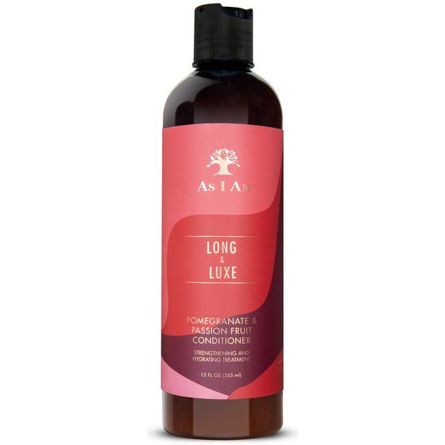 As I Am Long & Luxe Pomegranate & Passion Fruit Conditioner 12oz - Beauty Exchange Beauty Supply