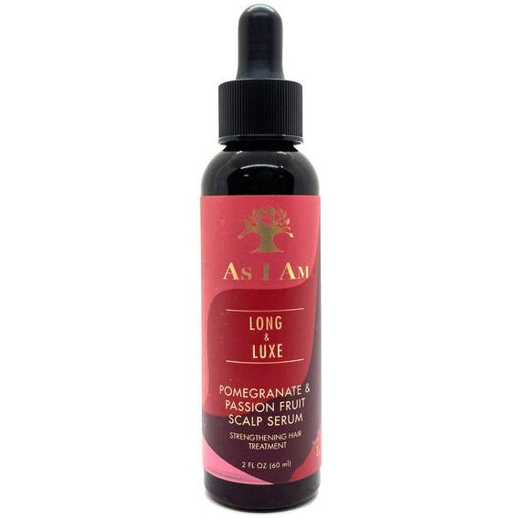 As I Am LONG AND LUXE SCALP SERUM – 60ml, Für Gesunde Kopfhaut & Langes Haar
