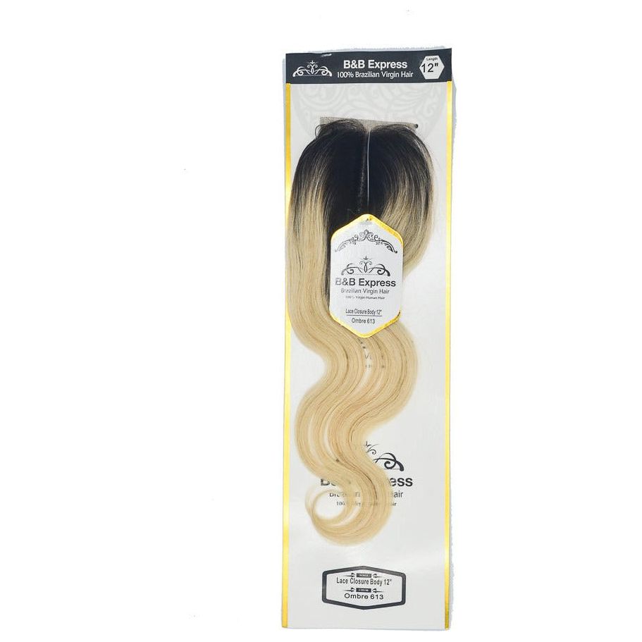 B & B Express 4x4 Lace Closure - #613/#Ombre613 - Beauty Exchange Beauty Supply