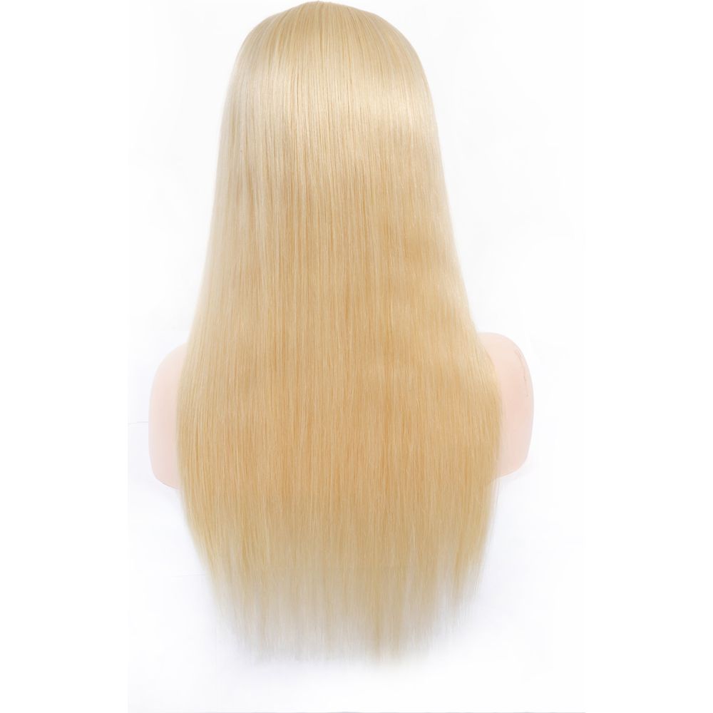B & B Gold 100% Brazilian Human Hair 13x4 Lace Front Wig - 613 - Beauty Exchange Beauty Supply