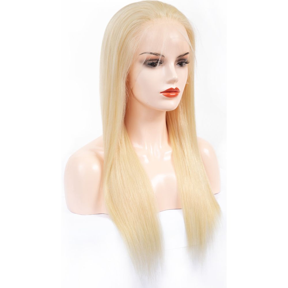 B & B Gold 100% Brazilian Human Hair 13x4 Lace Front Wig - 613 - Beauty Exchange Beauty Supply