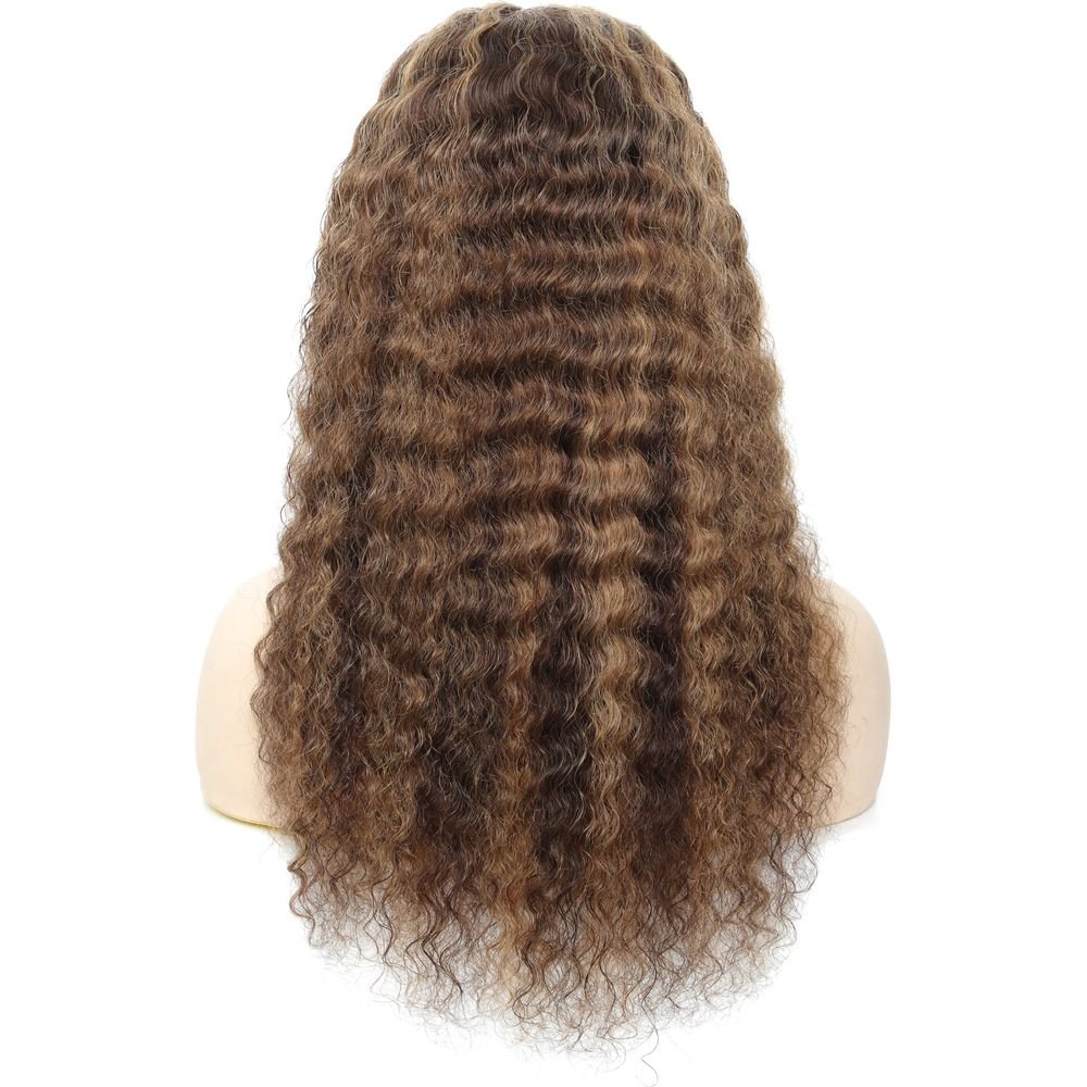 B & B Gold 100% Brazilian Human Hair 13x4 Lace Front Wig - Piano T4/27/30 - Beauty Exchange Beauty Supply