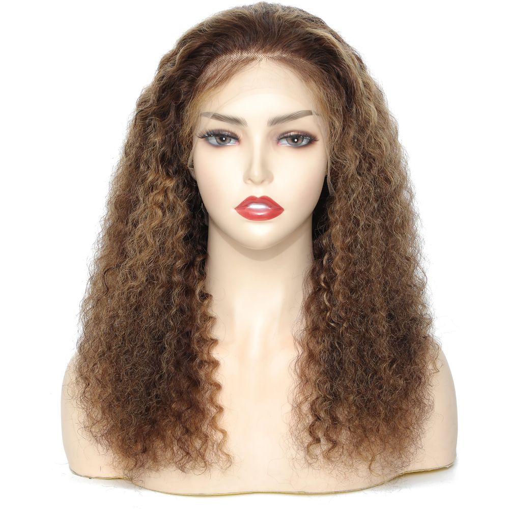 B & B Gold 100% Brazilian Human Hair 13x4 Lace Front Wig - Piano T4/27/30 - Beauty Exchange Beauty Supply