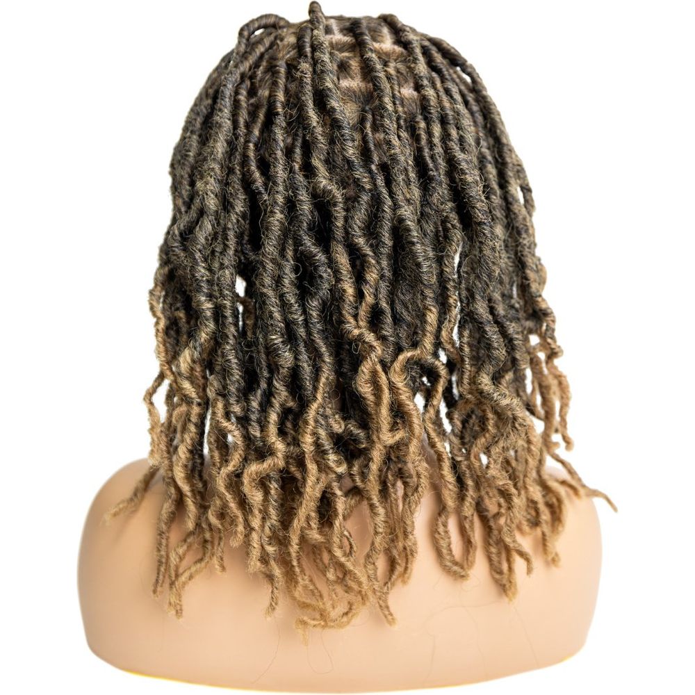 B & B Knotless Synthetic 100% Full HD Lace Wig - Faux Loc 12" - Beauty Exchange Beauty Supply