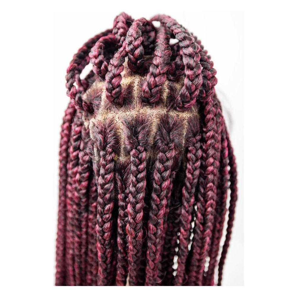 B & B Knotless Synthetic 100% Full HD Lace Wig - Fulani V 24" - Beauty Exchange Beauty Supply