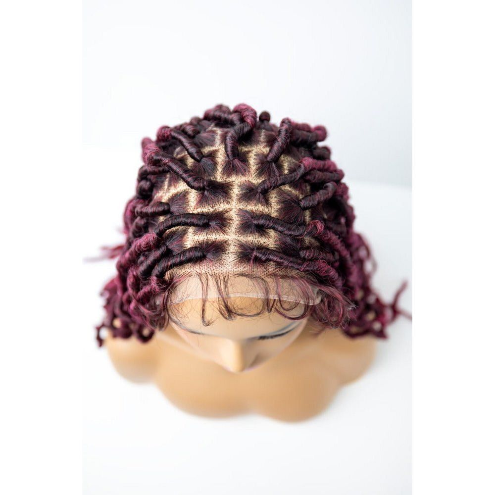 B & B Knotless Synthetic 100% Full HD Lace Wig - Knotless Loc 24" - Beauty Exchange Beauty Supply