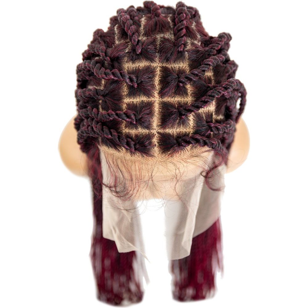 B & B Knotless Synthetic 100% Full HD Lace Wig - Senegal Twist 32" - Beauty Exchange Beauty Supply