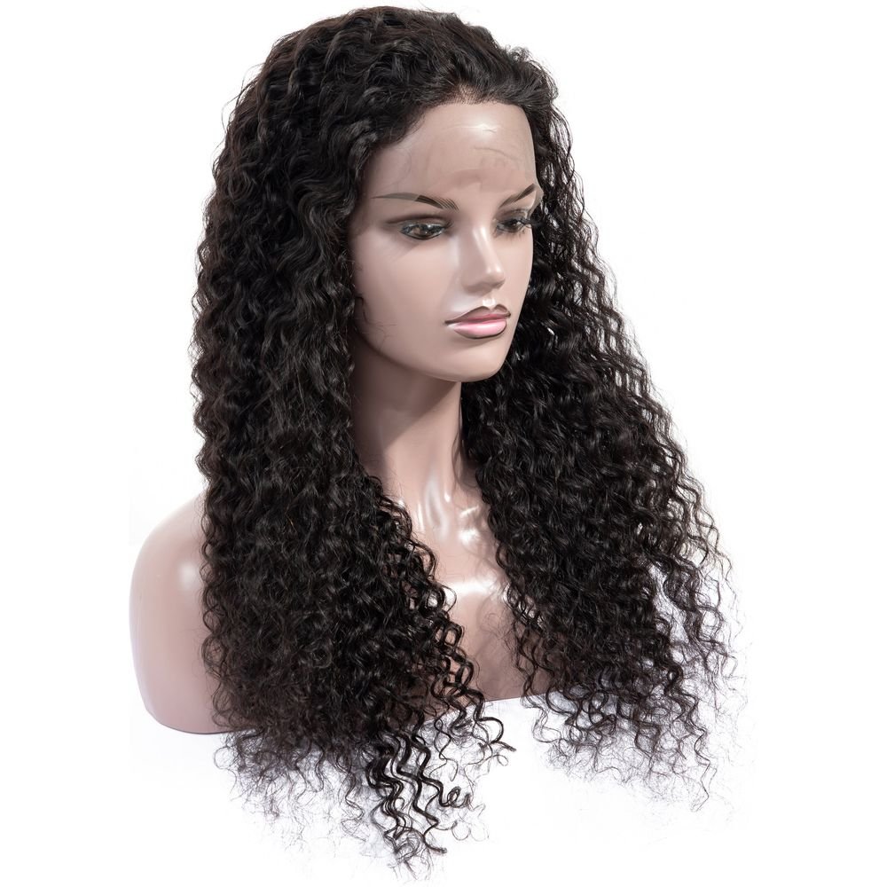 B&B Gold 13x4 100% Brazilian Human Hair Lace Front Wig - Natural Color - Beauty Exchange Beauty Supply