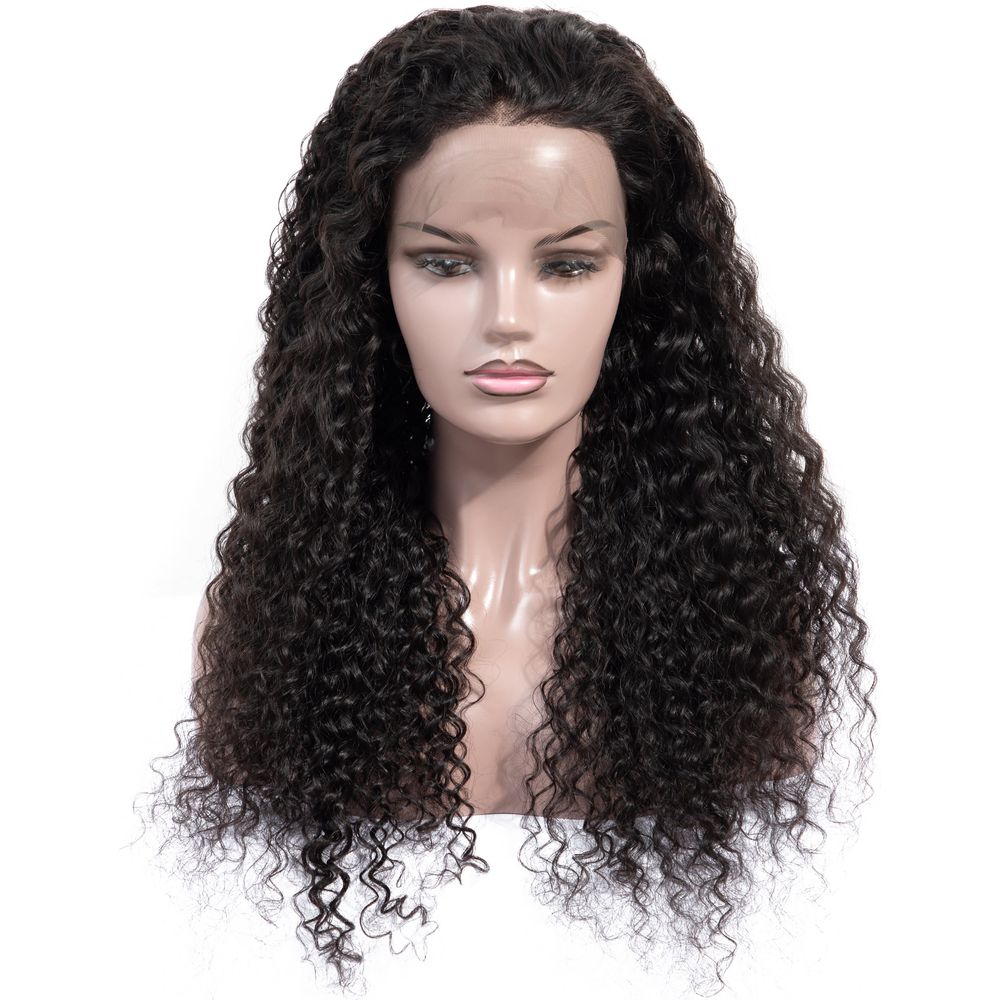 B&B Gold 13x4 100% Brazilian Human Hair Lace Front Wig - Natural Color - Beauty Exchange Beauty Supply