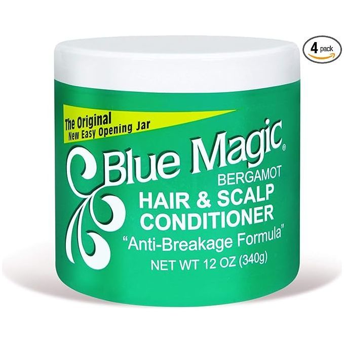 Blue Magic Hair & Scalp Conditioner Bergamont 12oz - Beauty Exchange Beauty Supply