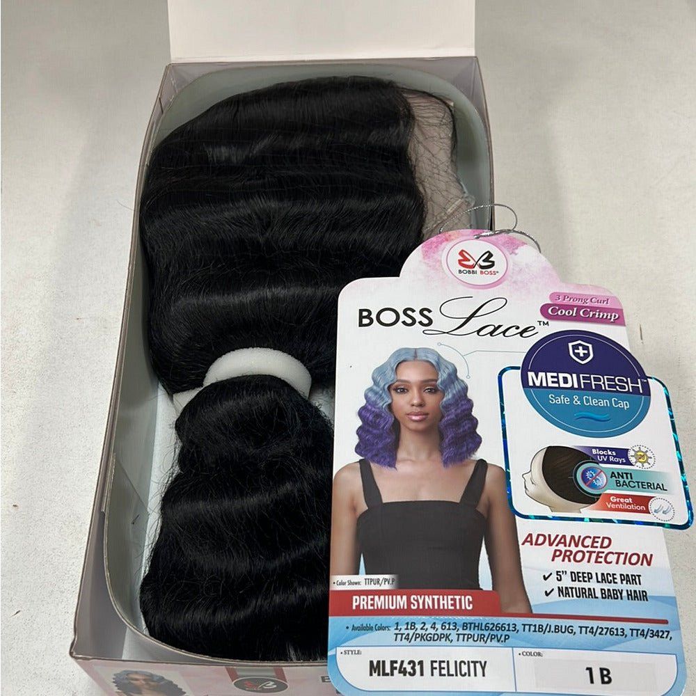 Bobbi Boss Boss Lace Synthetic Lace Front Wig - MLF431 Felicity - Beauty Exchange Beauty Supply