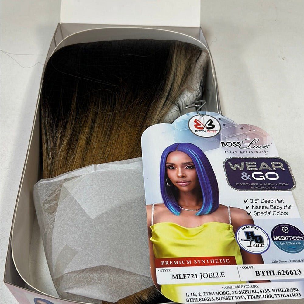 Bobbi Boss Medifresh 3.5" Deep Part HD Lace Front Wig - MLF721 Joelle - Beauty Exchange Beauty Supply