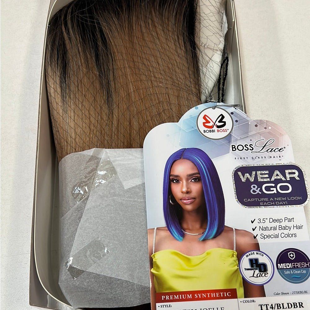 Bobbi Boss Medifresh 3.5" Deep Part HD Lace Front Wig - MLF721 Joelle - Beauty Exchange Beauty Supply