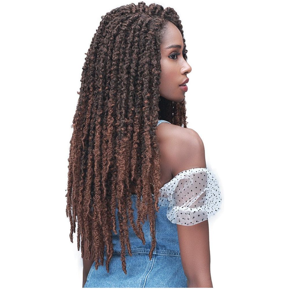 Bobbi Boss Natural Style Wig 4x4 Synthetic Lace Front - MLF615 California Butterfly Locs 26 - Beauty Exchange Beauty Supply