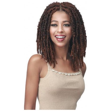 Bobbi Boss Natural Style Wig 4x4 Synthetic Lace Front Wig - MLF614 California Butterfly Locs 16 - Beauty Exchange Beauty Supply