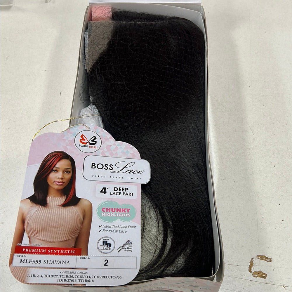 Bobbi Boss Synthetic Lace Front Wig - MLF555 Shavana - Beauty Exchange Beauty Supply
