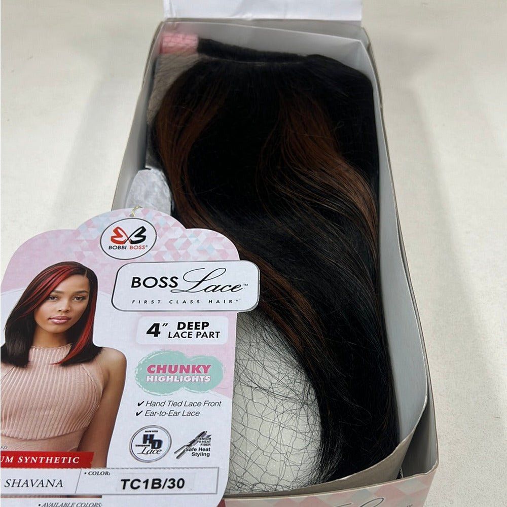 Bobbi Boss Synthetic Lace Front Wig - MLF555 Shavana - Beauty Exchange Beauty Supply