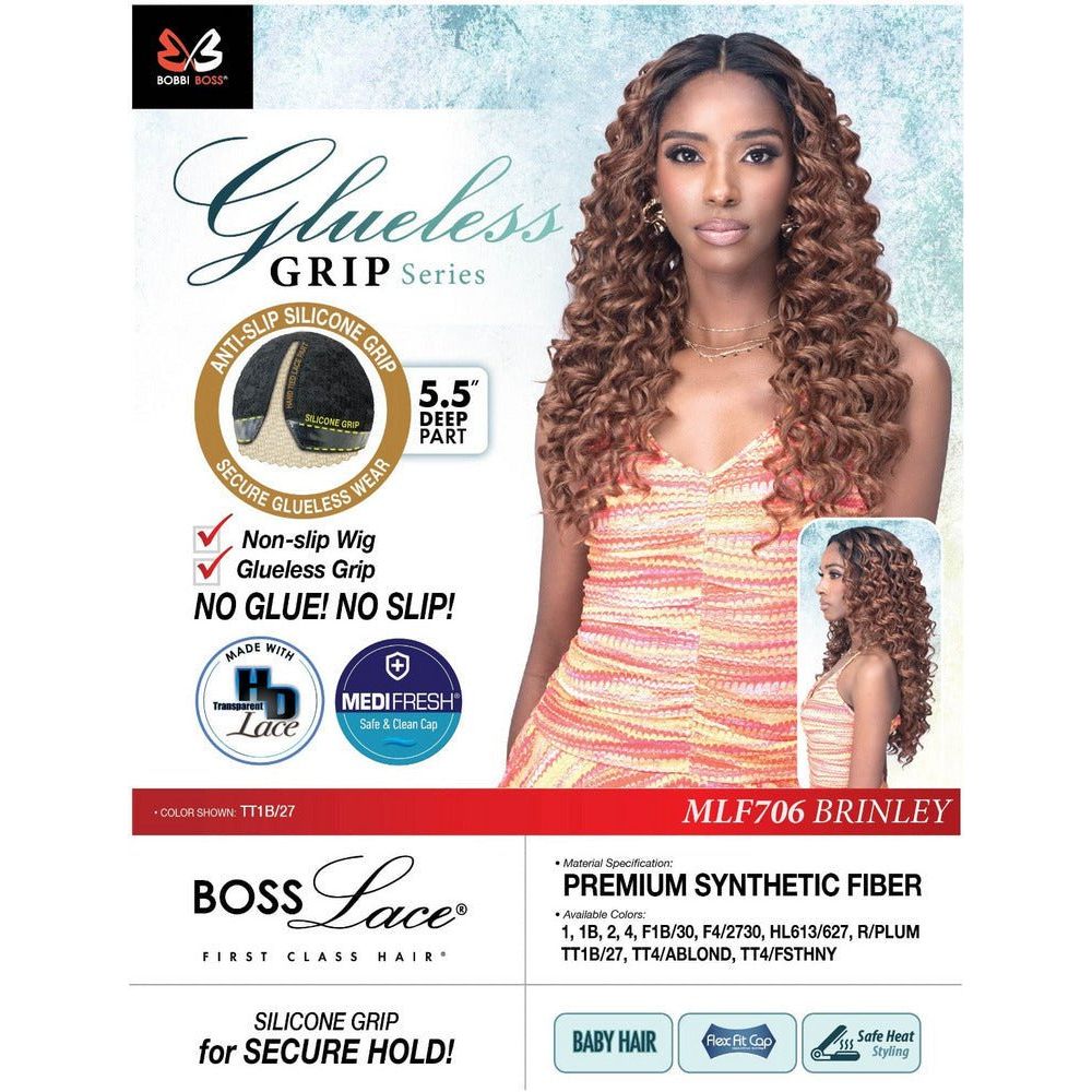 Bobbi Boss Synthetic Lace Front Wig - MLF706 Brinley - Beauty Exchange Beauty Supply
