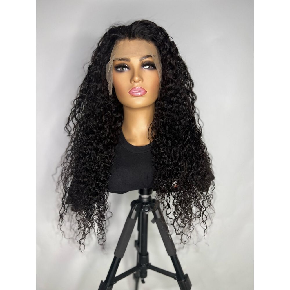 Bx Babe 13x4 100% Human Hair Frontal Lace Wig - Water Wave - Beauty Exchange Beauty Supply