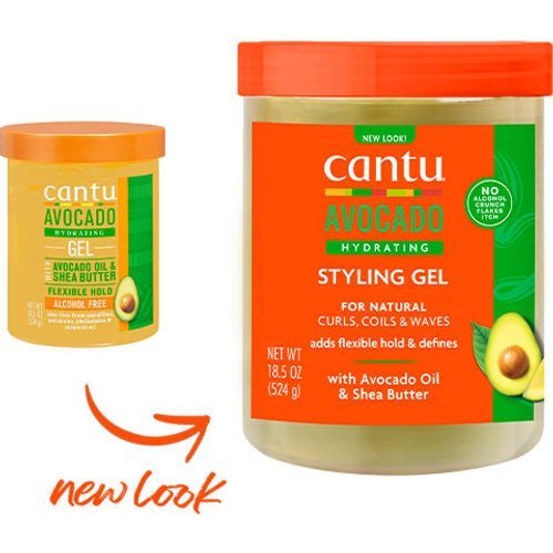 Cantu Avocado Hydrating Styling Gel 18.5oz - Beauty Exchange Beauty Supply